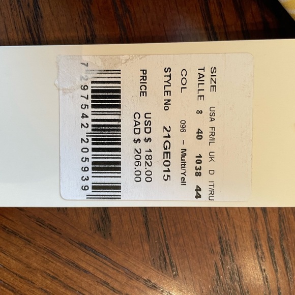 Gottex Golden Era One Piece Swimsuit , size 8 - Picture 6 of 8